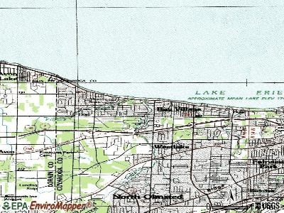 Barnesville topographic map