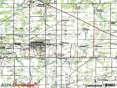 Beloit topographic map