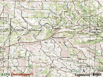 Bloomingdale topographic map
