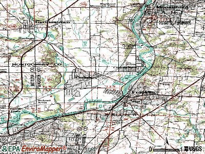 Carlisle topographic map