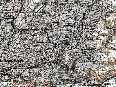 Deer Park topographic map