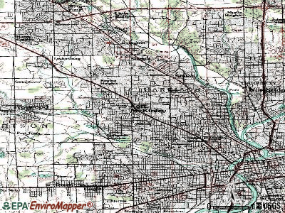 Fort McKinley topographic map
