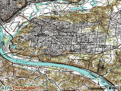 Fruit Hill topographic map