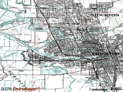 Country Club topographic map