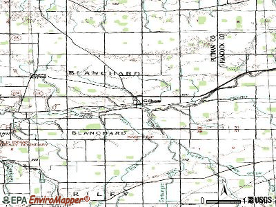 Geneva-on-the-Lake topographic map