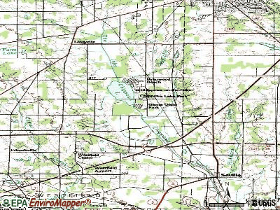 Gloria Glens Park topographic map