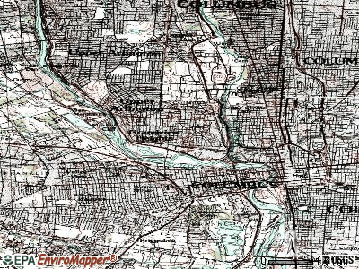 Grandview Heights topographic map