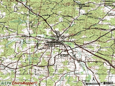Irondale topographic map