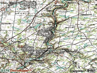 Loveland Park topographic map