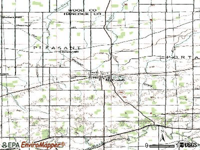 McComb topographic map