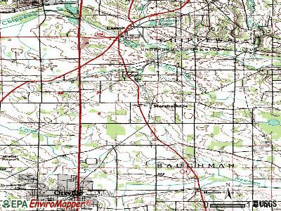Marshallville topographic map