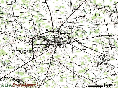Martinsburg topographic map