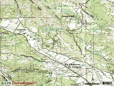 Deer Park topographic map