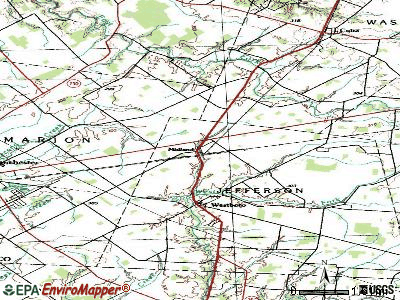 Midland topographic map