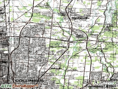 Miltonsburg topographic map