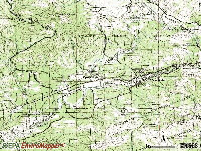 Delleker topographic map