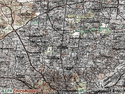 Mount Healthy topographic map