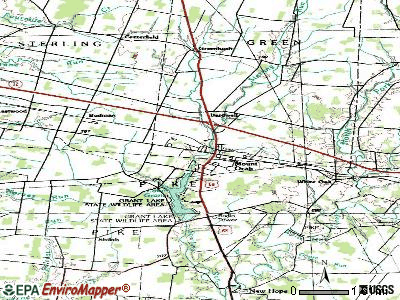 Mount Orab topographic map