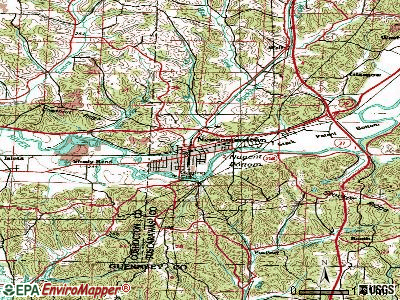 Newcomerstown topographic map