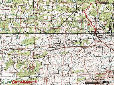 Norwich topographic map