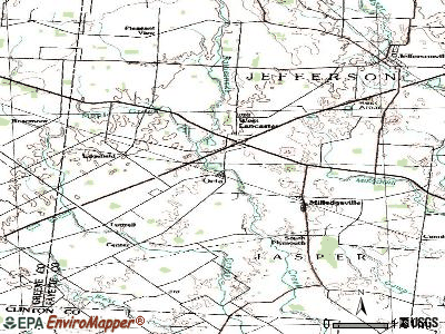 Octa topographic map