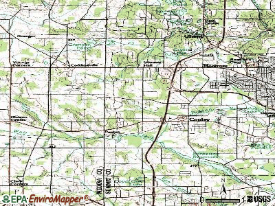 Pigeon Creek topographic map