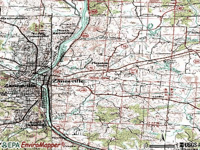 Pleasant Grove topographic map