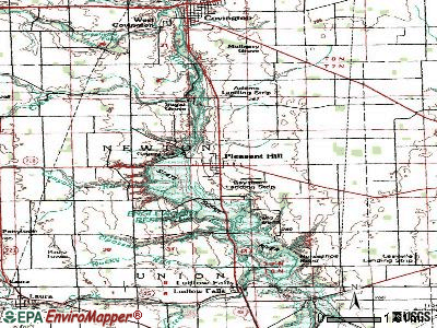 Pleasant Hill topographic map
