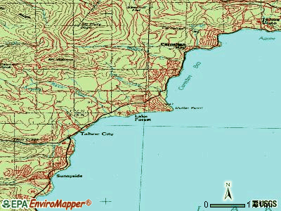 Dollar Point topographic map