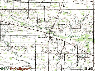 Rockford topographic map