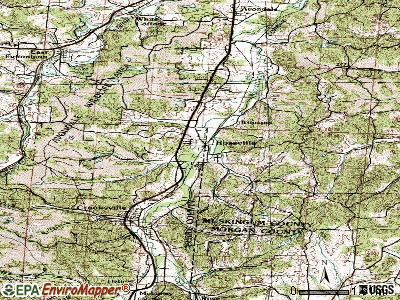 Roseville topographic map