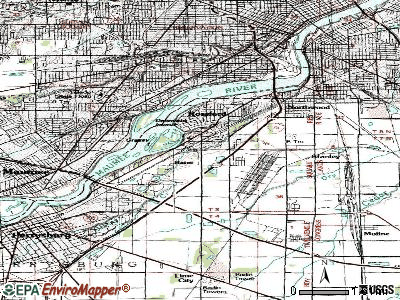 Rossford topographic map