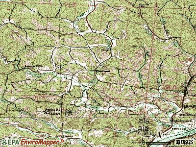 Rutland topographic map