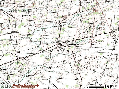 South Charleston topographic map
