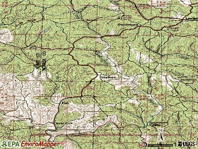 Stafford topographic map