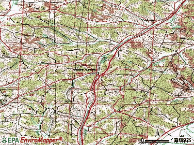 Stone Creek topographic map