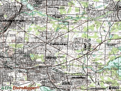 Tallmadge topographic map