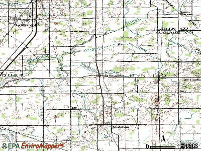 Uniopolis topographic map