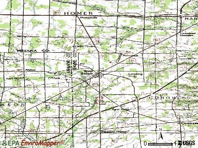 West Salem topographic map