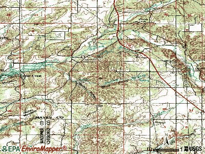 Cedar Crest topographic map