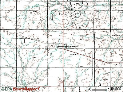 Covington topographic map