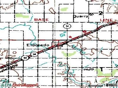 Eldorado topographic map