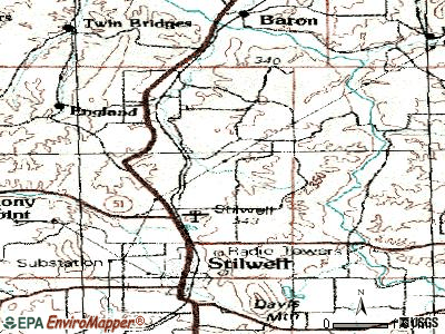 Fairfield topographic map