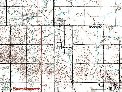 Hillsdale topographic map