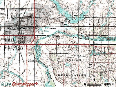 McCord topographic map