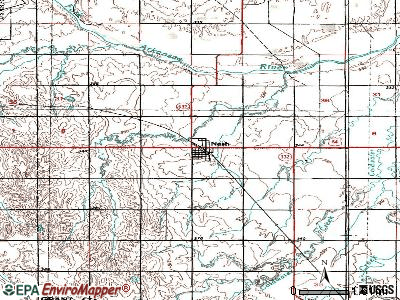Nash topographic map