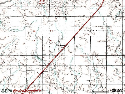 Renfrow topographic map
