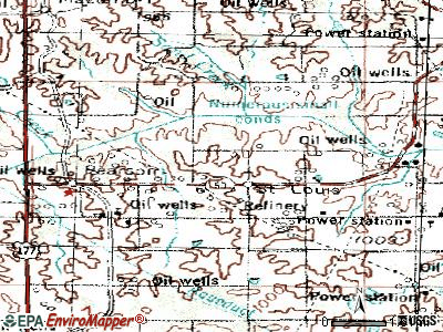 St. Louis topographic map