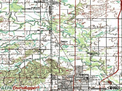Sperry topographic map