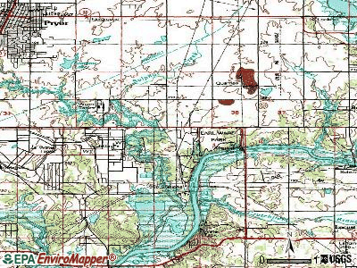 Sportsmen Acres topographic map